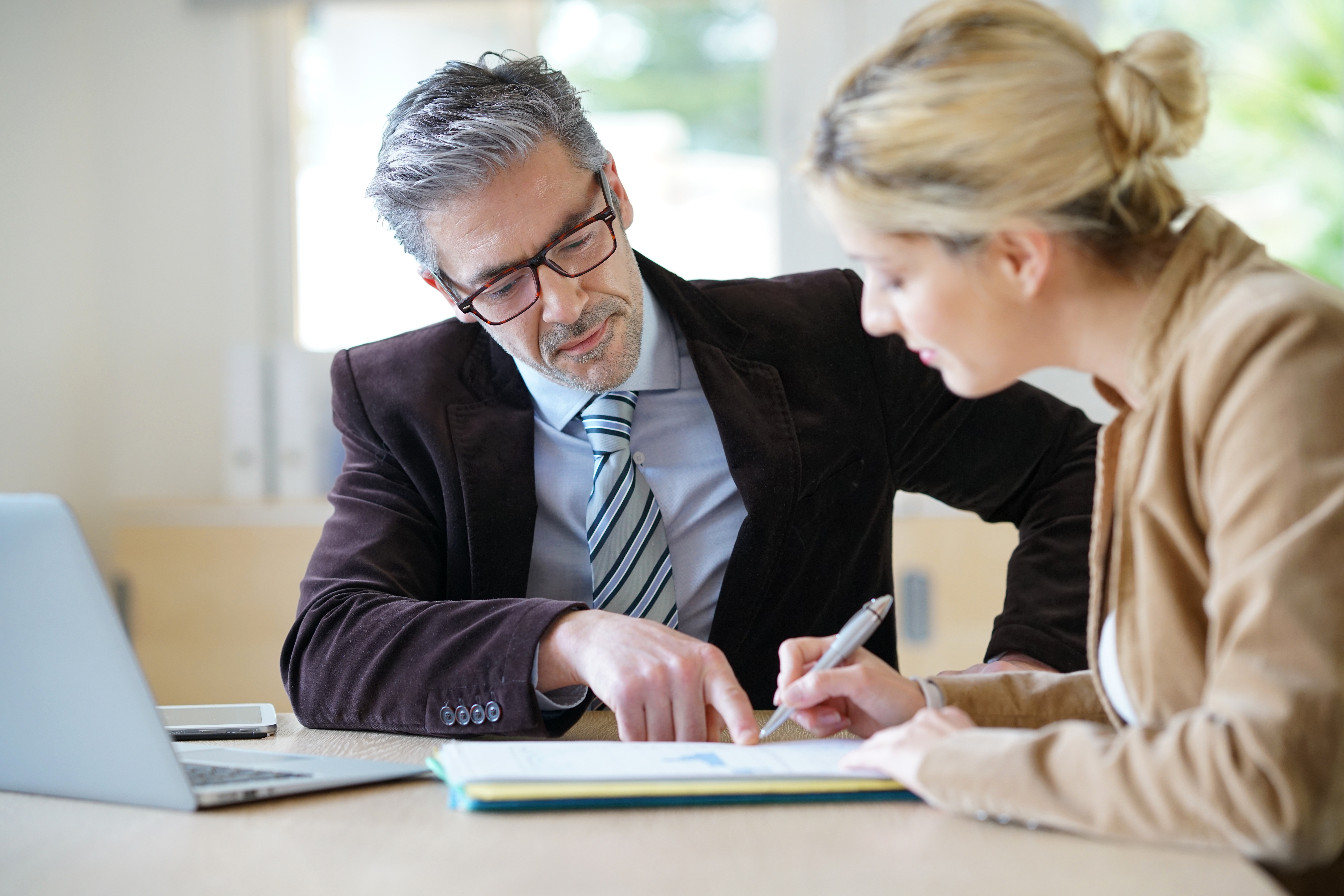 Solicitor giving legal advice - professional Indemnity insurance | NFP